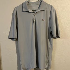 Greg Norman Grey Golf Shirt (L)